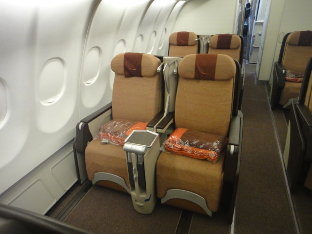 Airline Review Iberia Business Class A340 600 Mad Sju