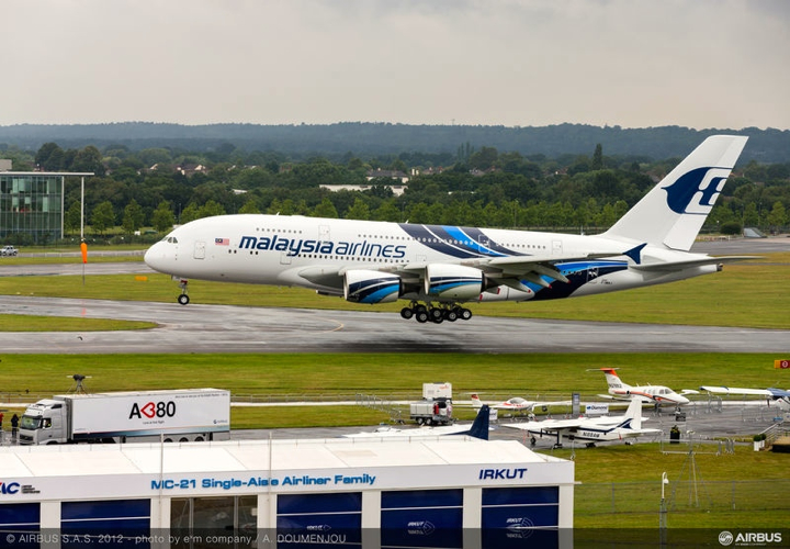 Malaysian Airlines, A380 (c) airbus