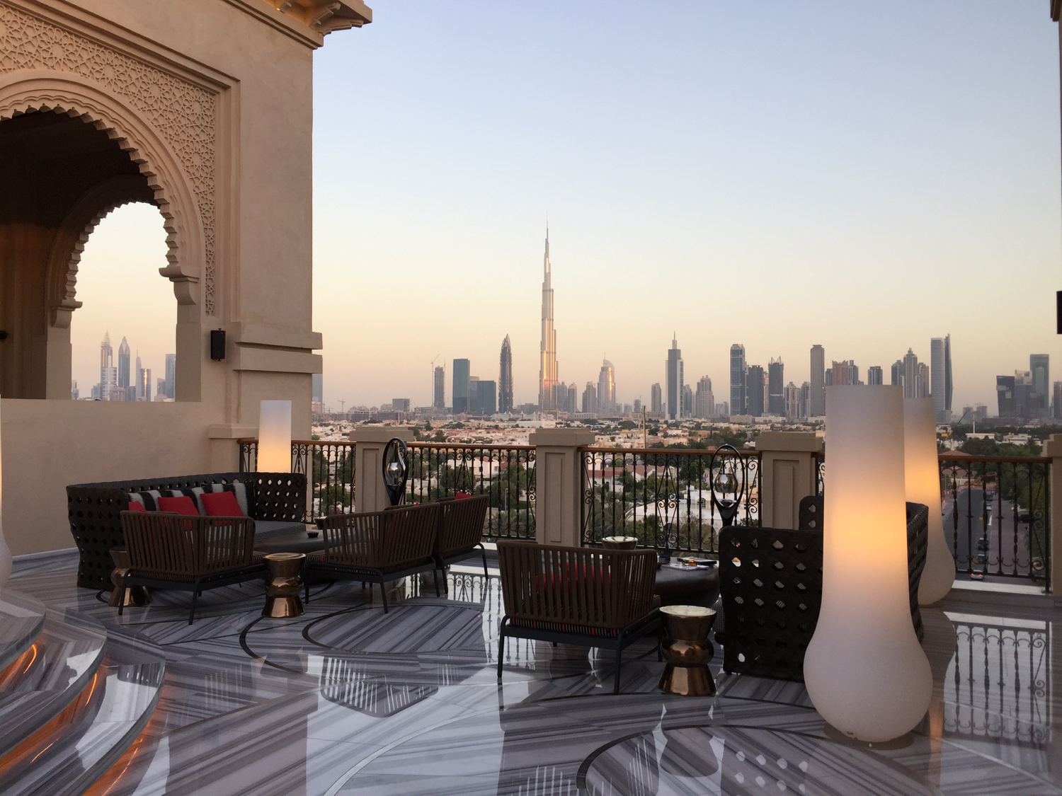 Mustsee One Of The Best Skyline Views In Dubai The Rooftop