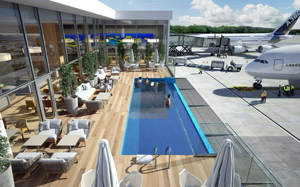 Pack Die Badehose Ein Punta Cana Airport Eroffnet Lounge