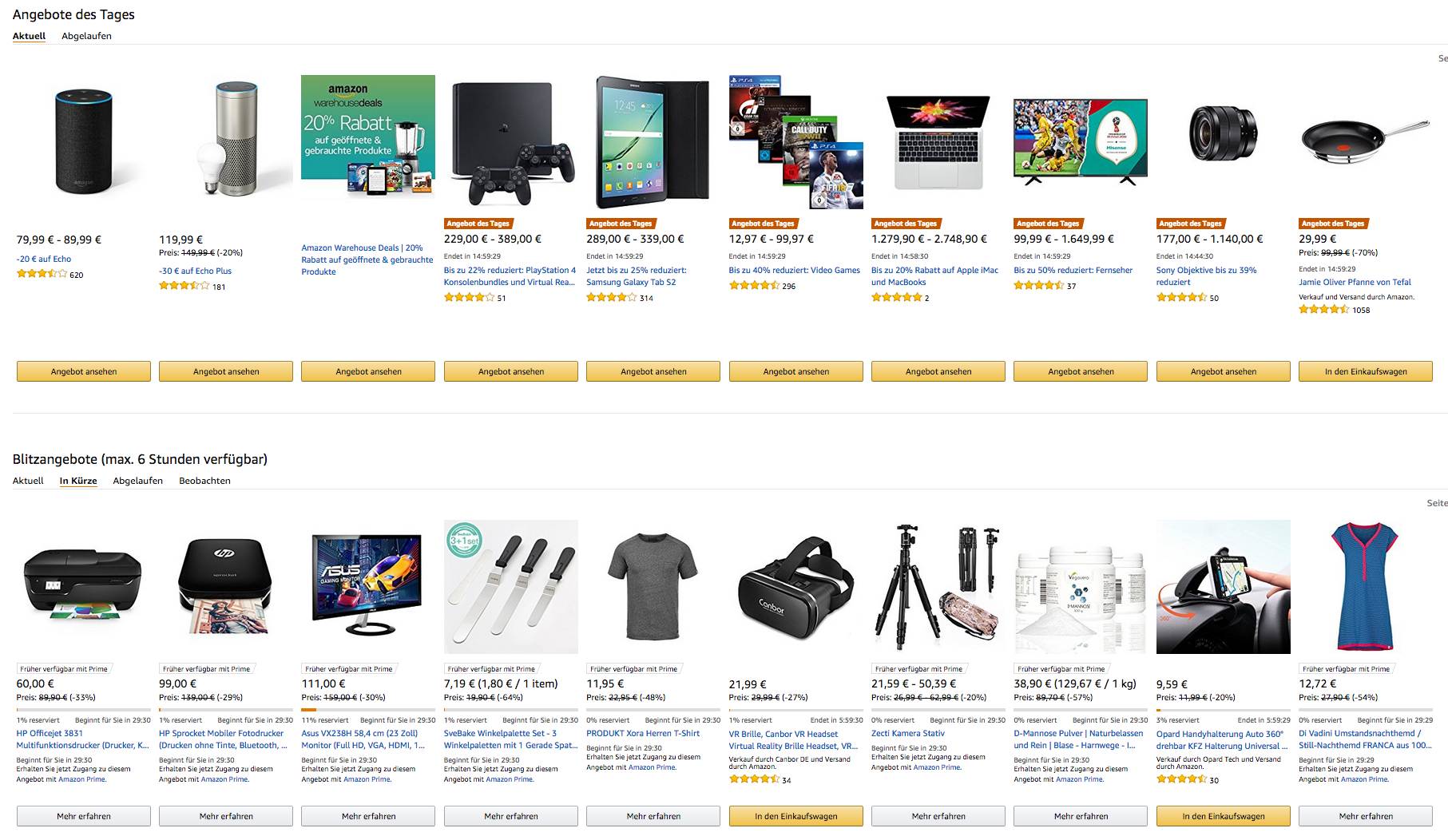 Amazon Cyber Week Angebote eine kleine Auswahl für Euch