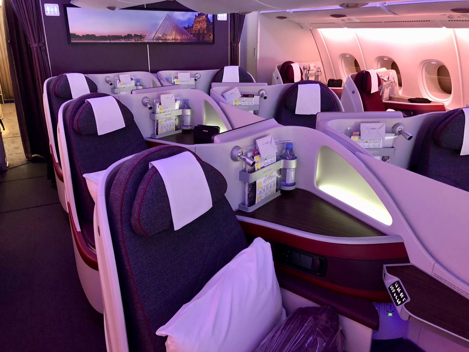 Катарские авиалинии бизнес класс фото
