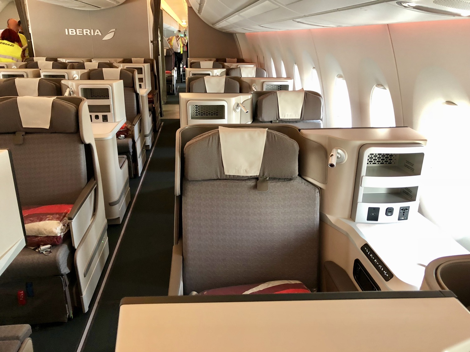 Review Iberia A350 Businessclass Erstflug Madrid Nach