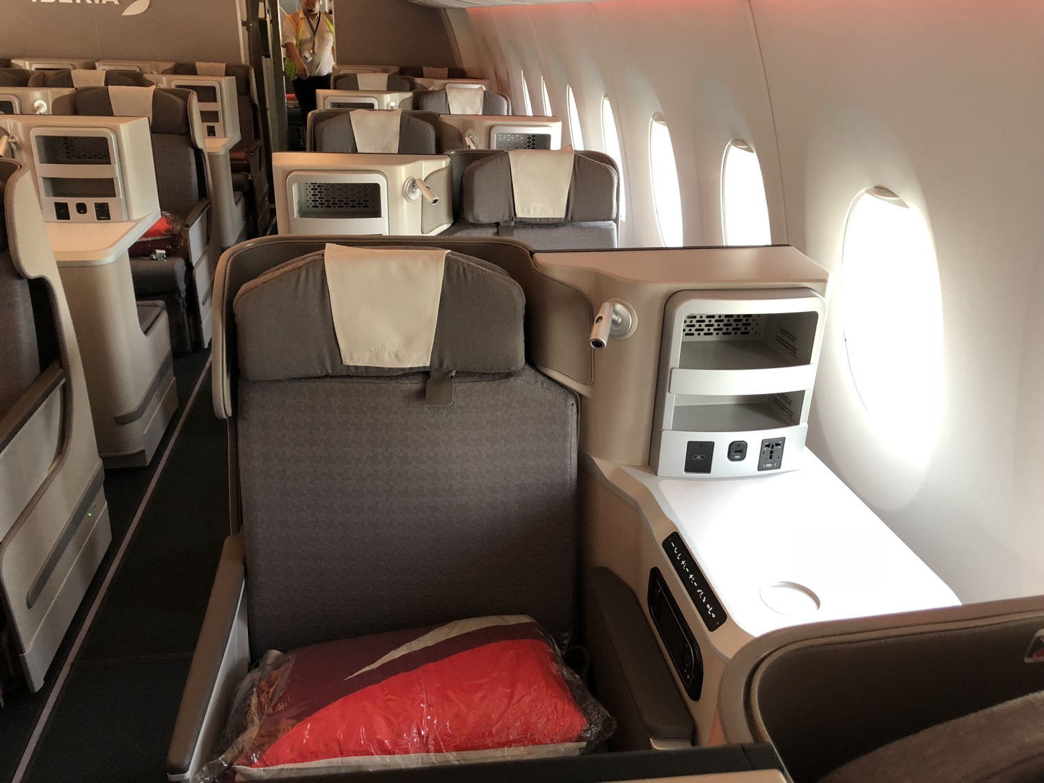 Review Iberia A350 Businessclass Erstflug Madrid Nach