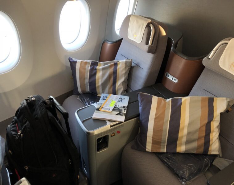 Review: Lufthansa First Class in the 747-400 - the 