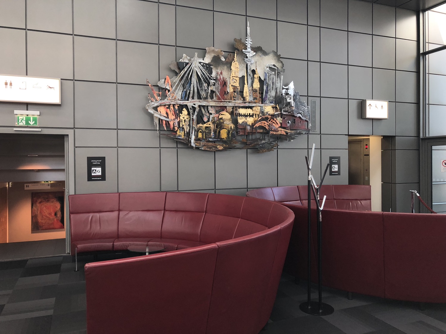 Hamburg Airport Lounge - Kunst