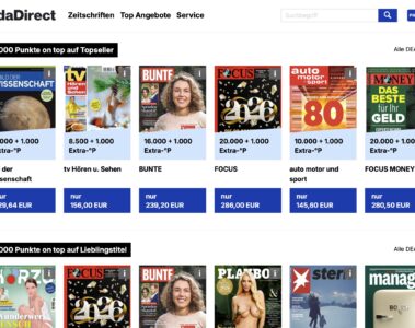 Zeitschriften Abo Payback 2026 Burda