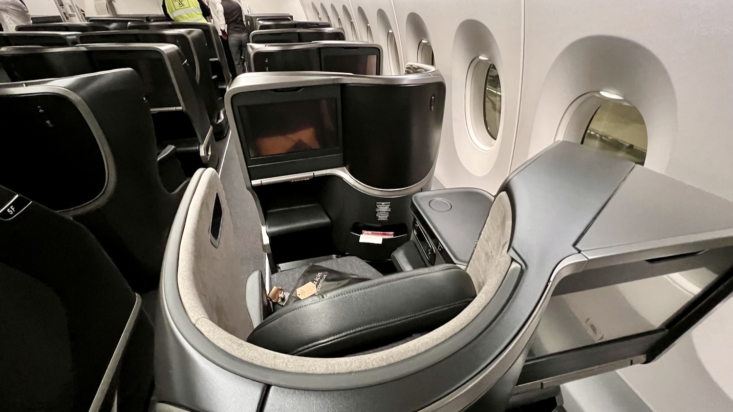 Turkish Airlines Business Class A350 seat