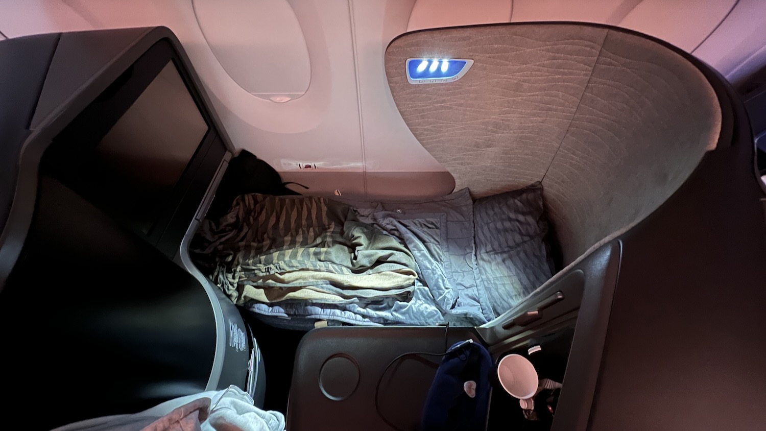 Turkish Airlines Business Class A350 Bett