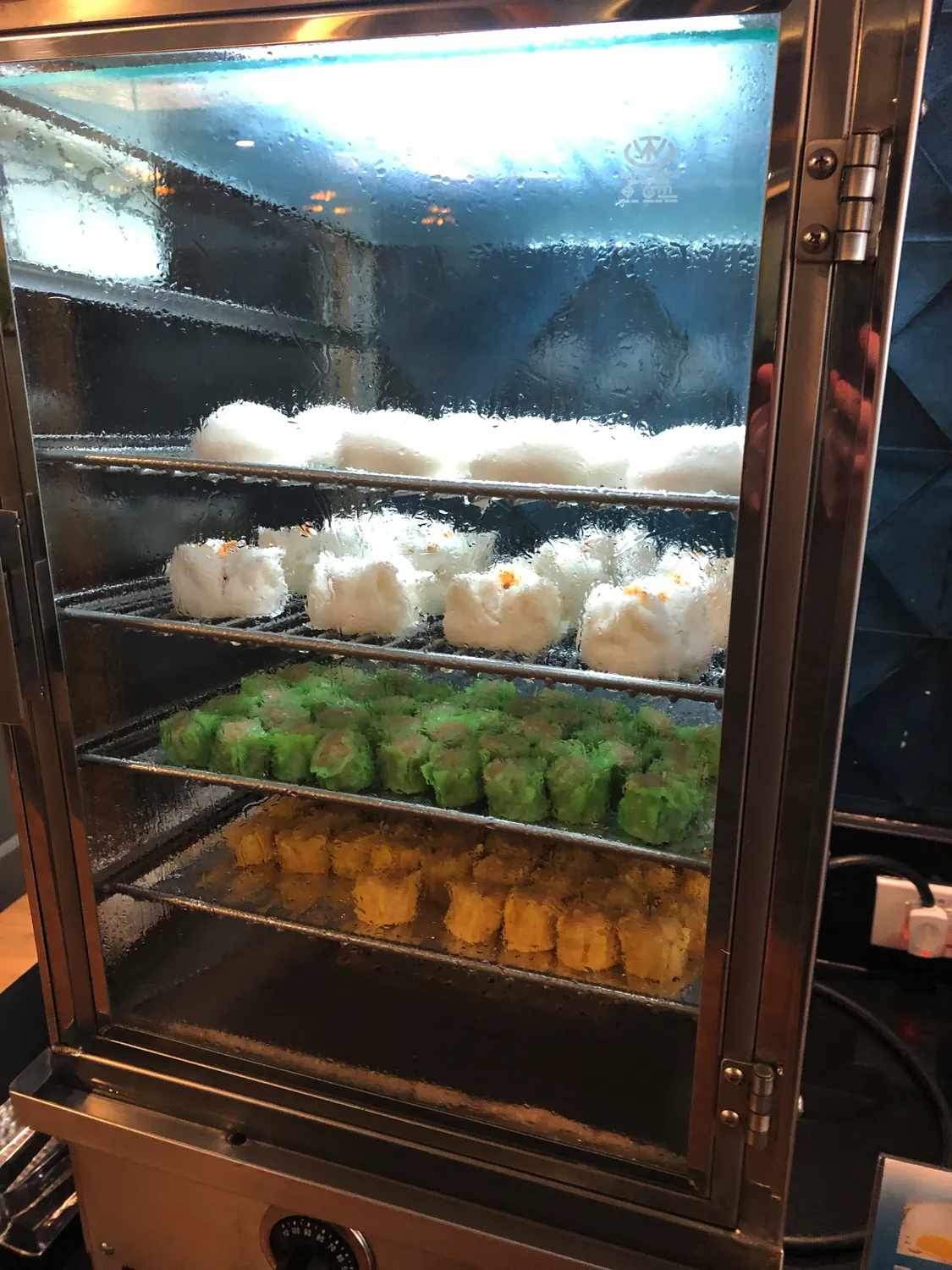 Bangkok Airways Lounge Domestic BKK Dumplings