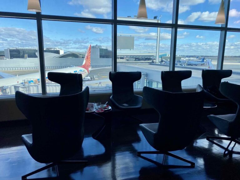 Virgin Atlantic Clubhouse New York JFK Ausblick