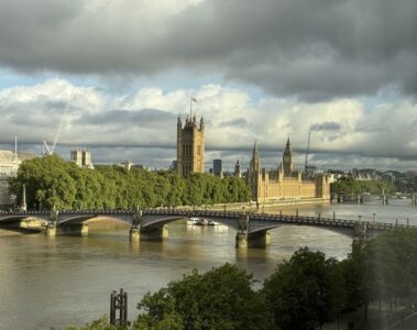 Hyatt Regency London Albert Embankment Kind Room river view