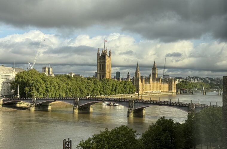 Hyatt Regency London Albert Embankment Kind Room river view