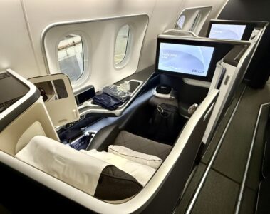 British Airways 787-10 First Class Sitz