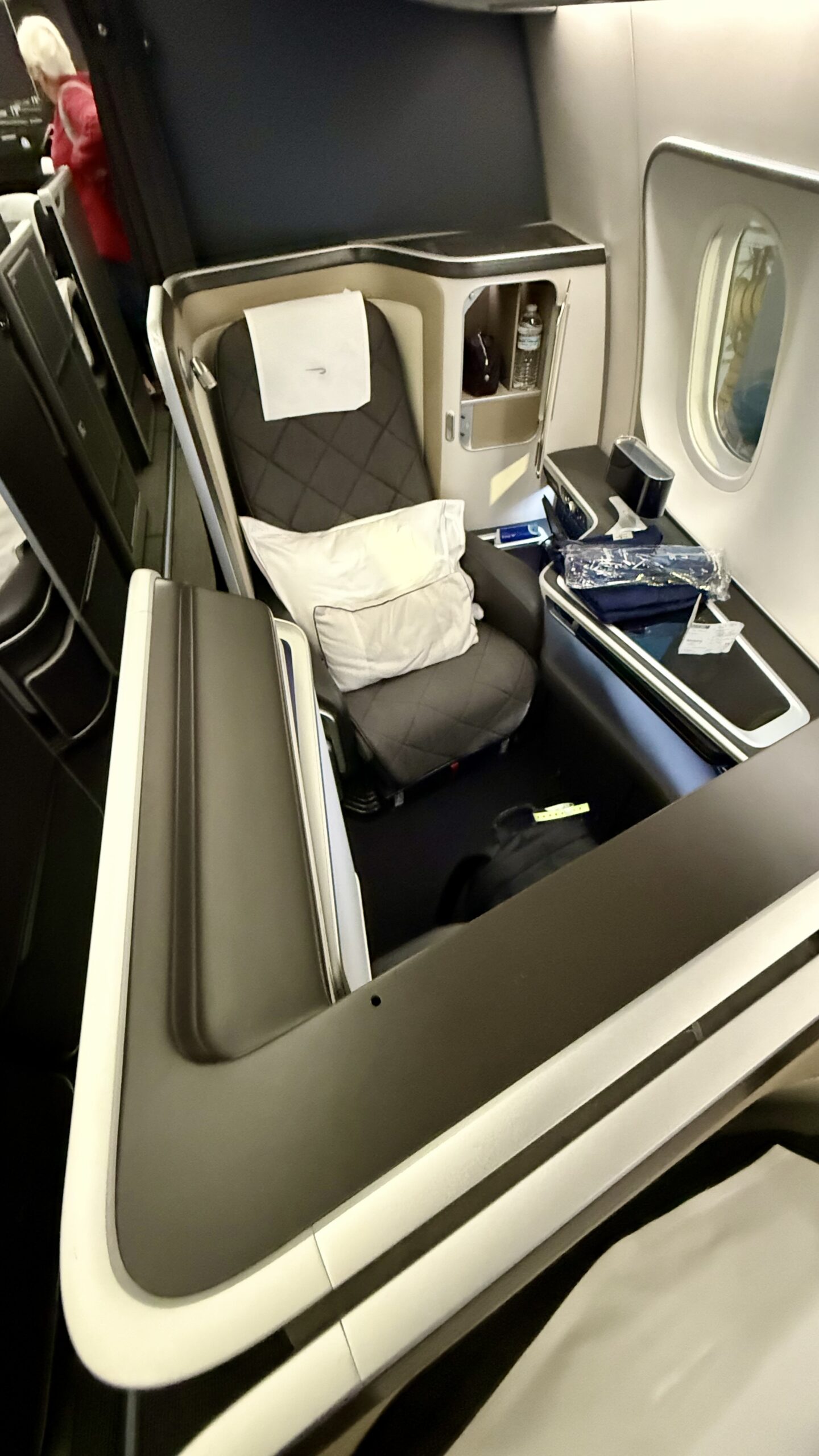 British Airways First Class, Sitz 2A