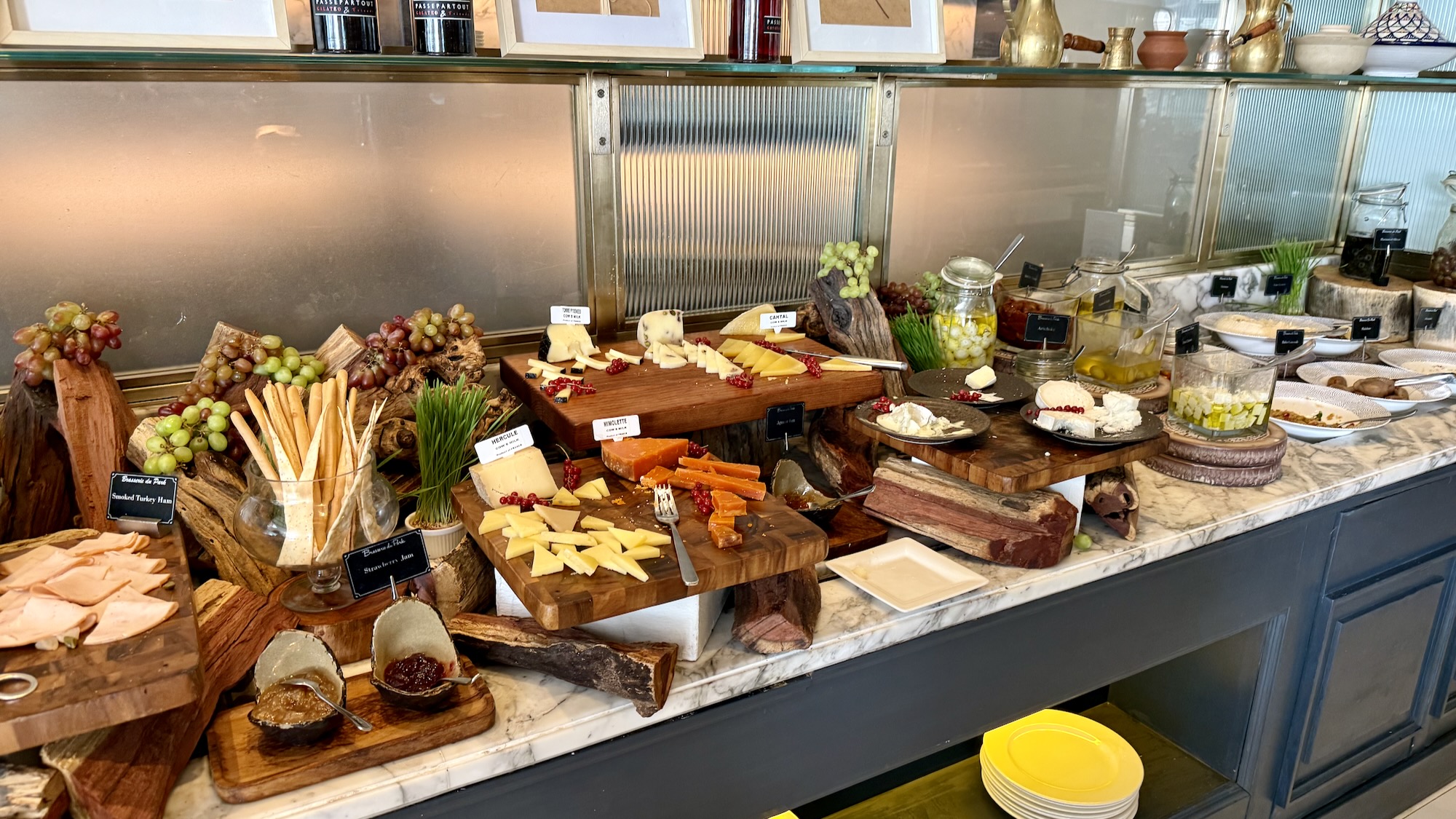Im Haus, Wand, Bäckerei, Tisch, Buffet, Essen, Küche