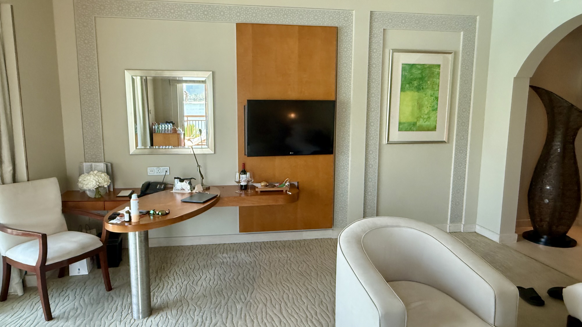 Terrace Suite Park Hyatt Dubai Wohnzimmer