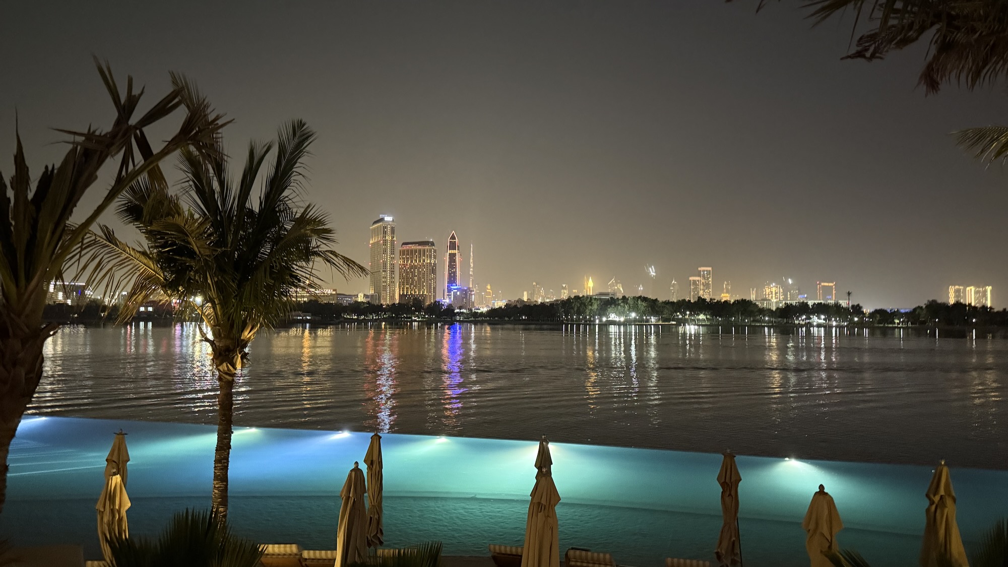 Ausblick aus der Terrace Suite des Park Hyatt Dubai