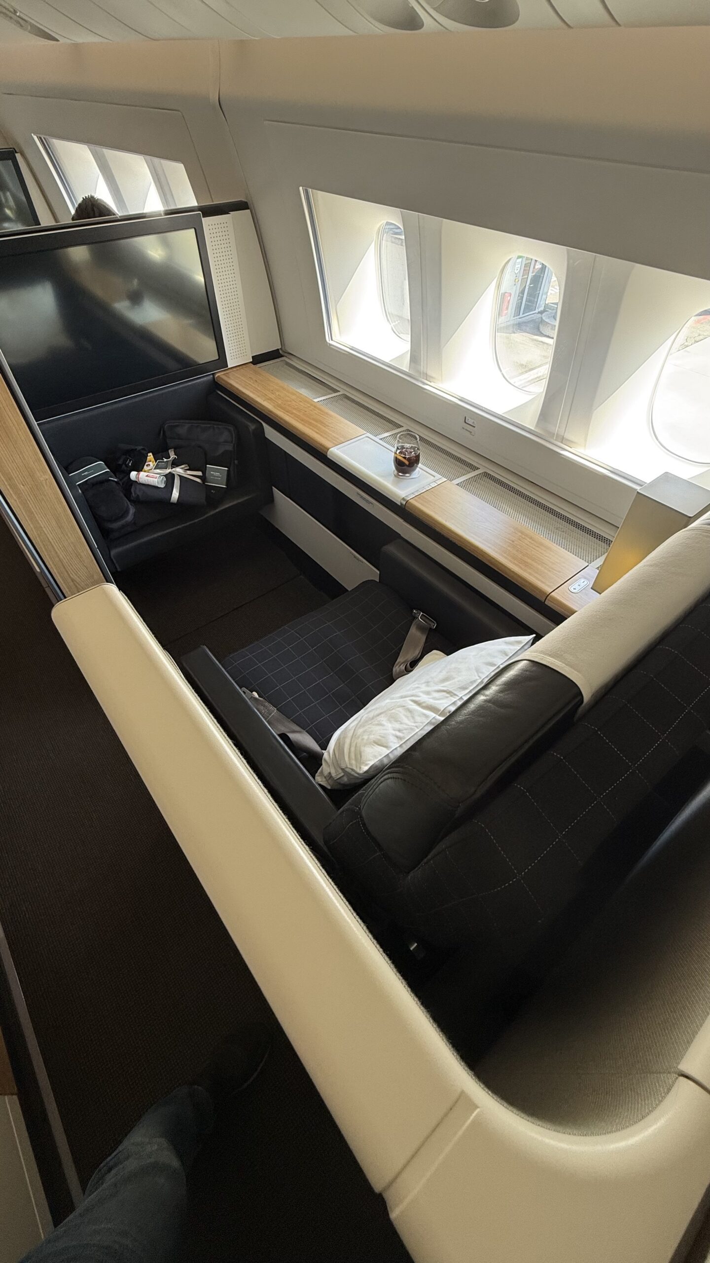 Swiss First Class 777 Sitz 2K
