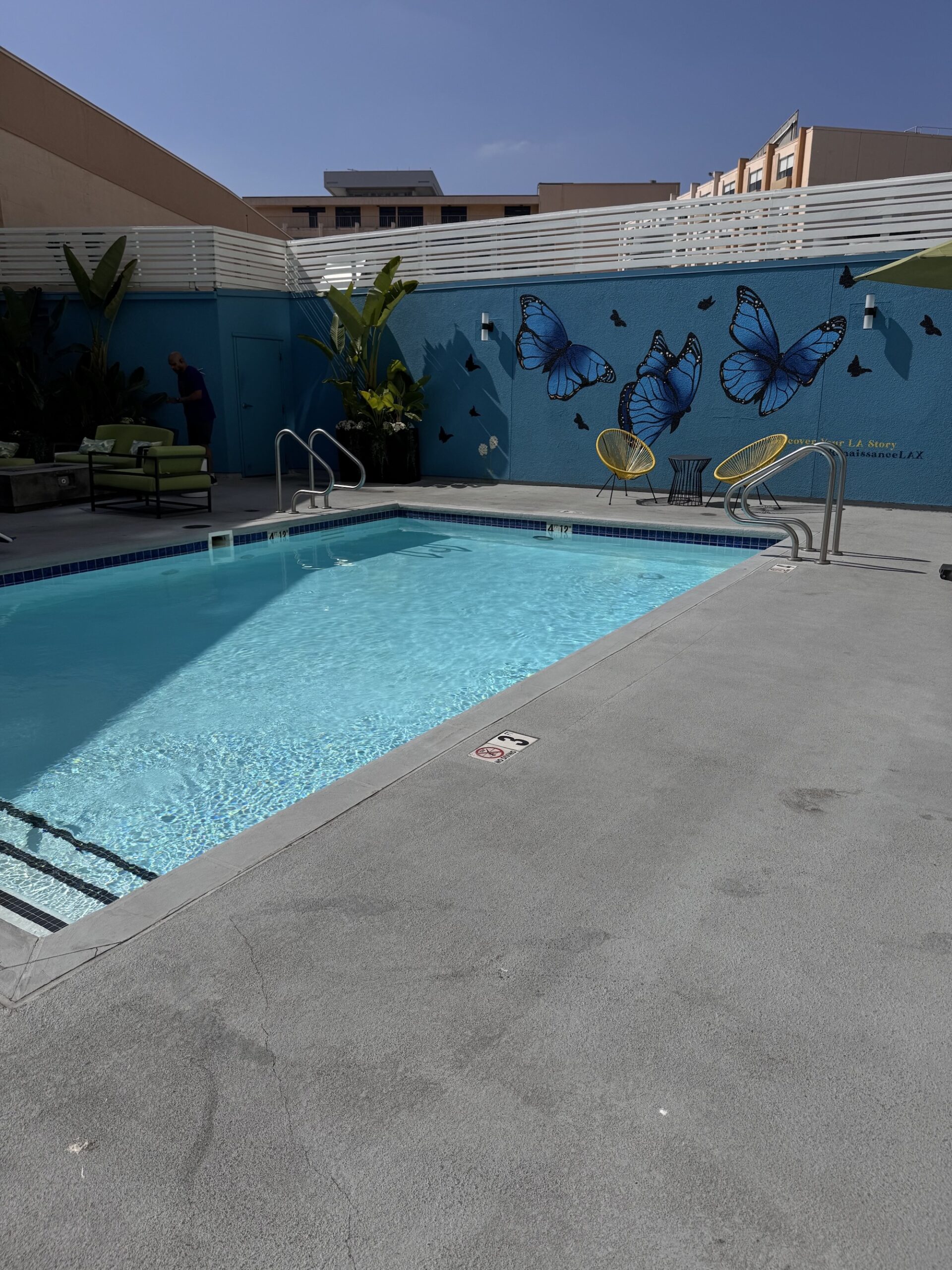 Poolbereich, Pool, Rooftop