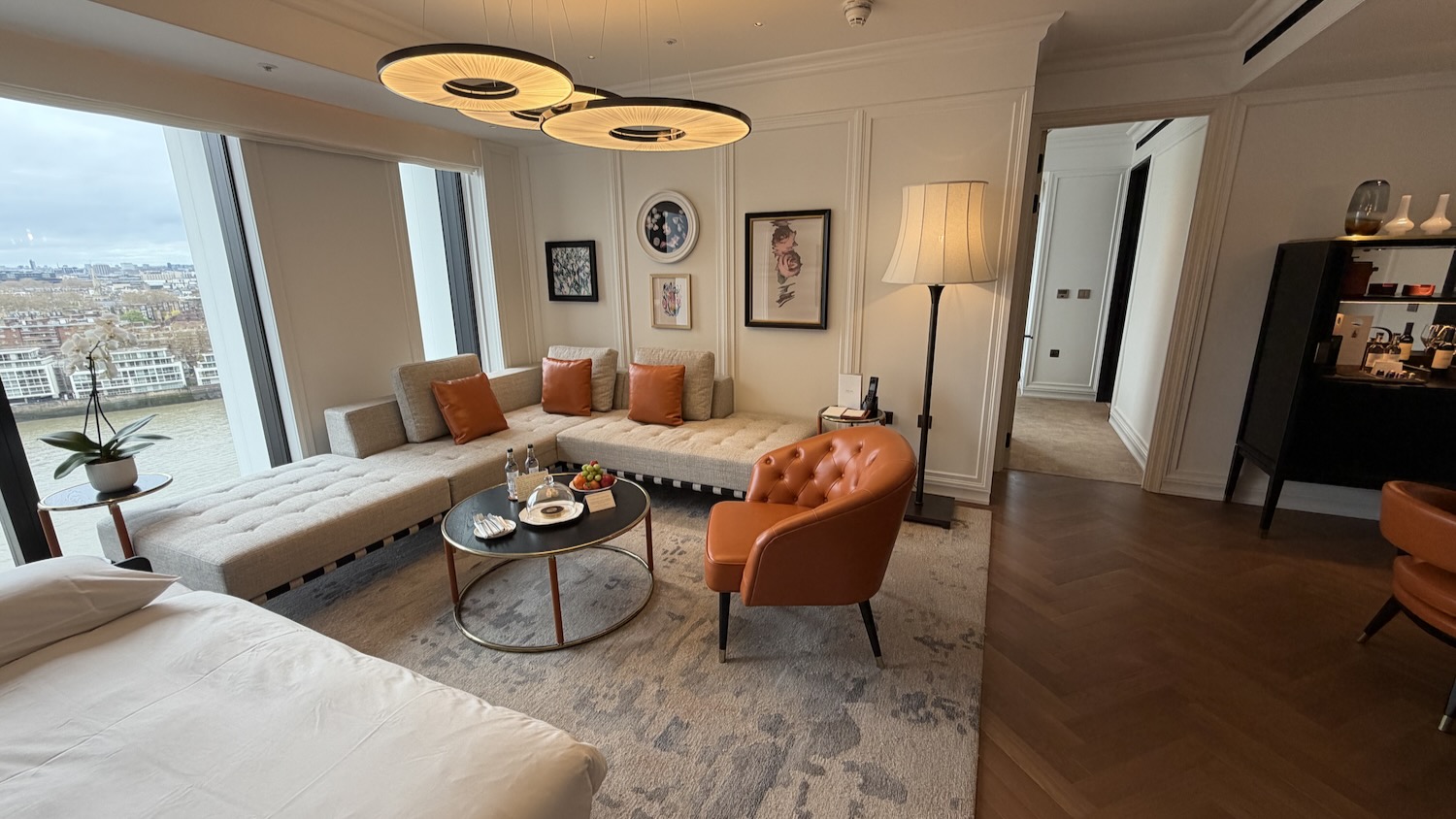 Park Hyatt London River Thamse Wohnzimmer